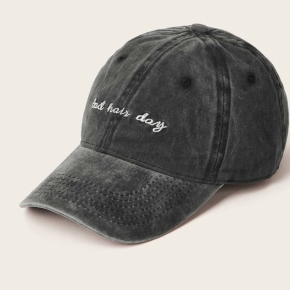 🎉HPx2 Black Denim “Bad Hair Day” Baseball Hats🎉 - Picture 4 of 4